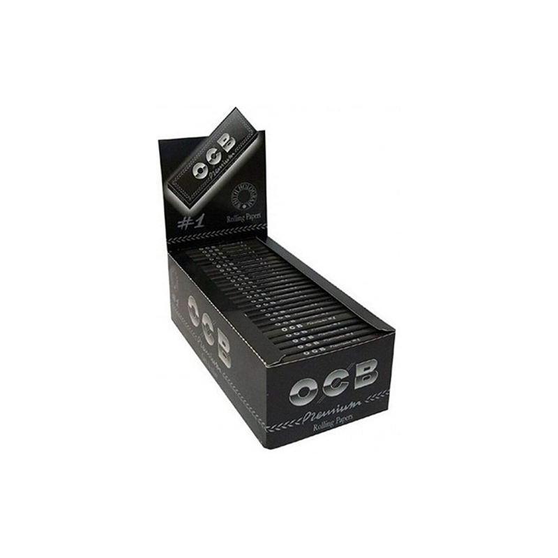 PAPEL OCB PREMIUM BLACK THINKING (100 LIBROS) | Green Monkey Grow Shop