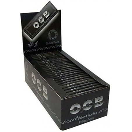 PAPEL OCB PREMIUM BLACK THINKING (100 LIBROS) | Green Monkey Grow Shop