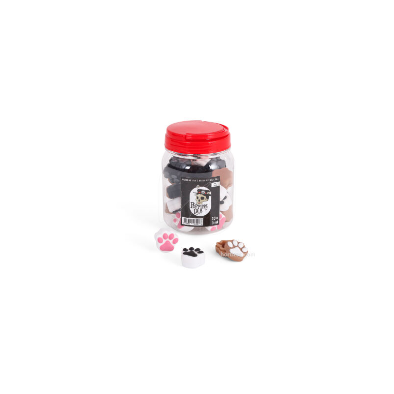 Botes silicona gato 3 ml poppins lab
