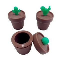 Botes silicona cactus 5 ml (display 30 u) poppins lab