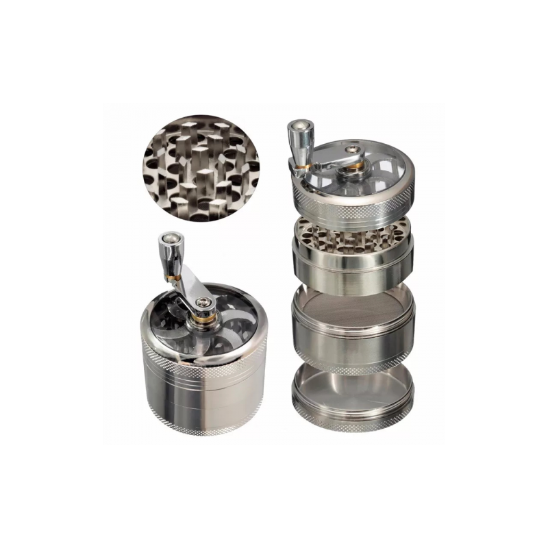 GRINDER MOLINILLO PLATA (63mm)
