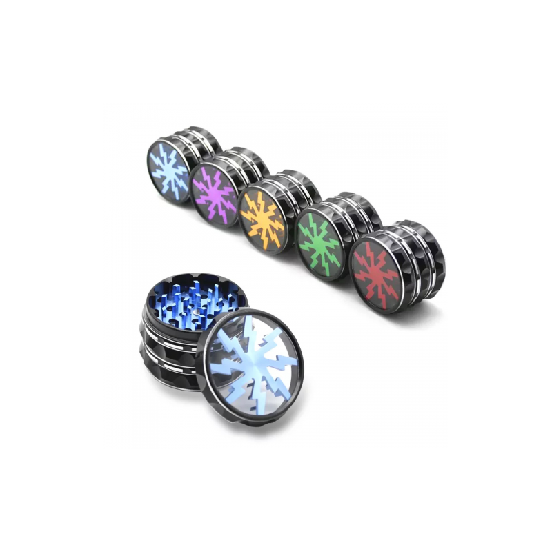 GRINDER RALLO FILOS PLATA (amarillo,verde)