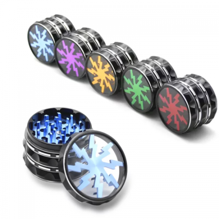 GRINDER RALLO FILOS PLATA (amarillo,verde)