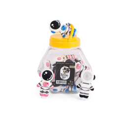 Pipas astronauta silicona 8,5cm  poppins lab